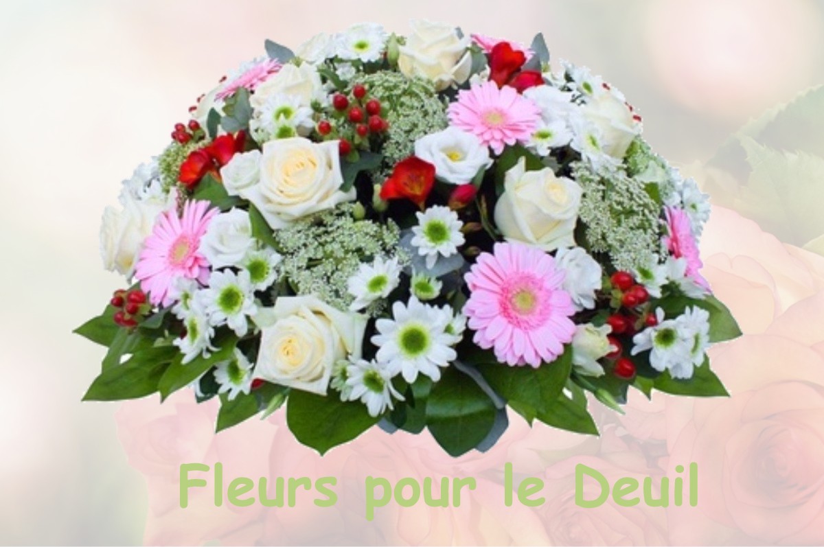 fleurs deuil BERNIN